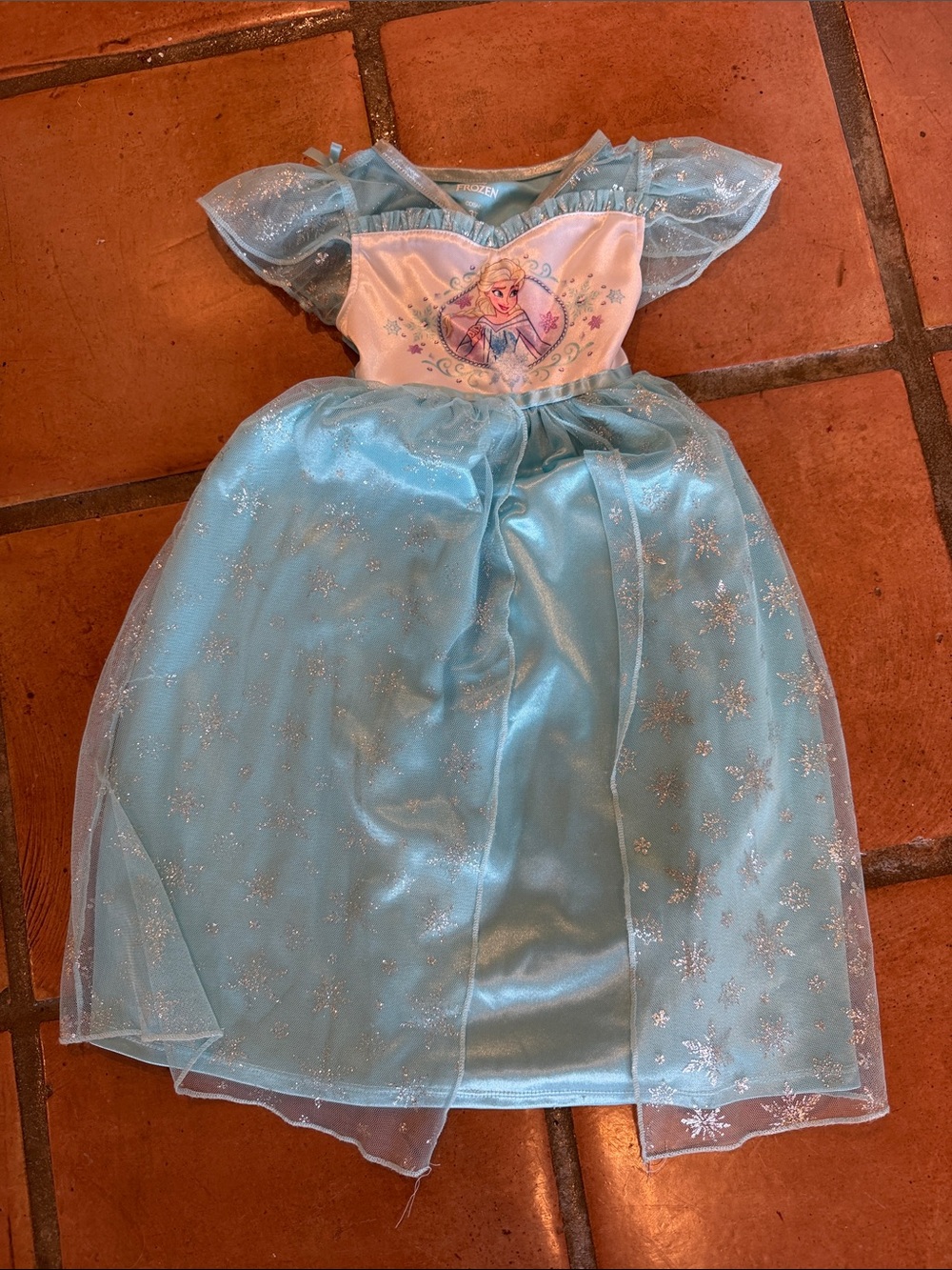 Disney Light Blue Elsa Sparkle Nightgown
